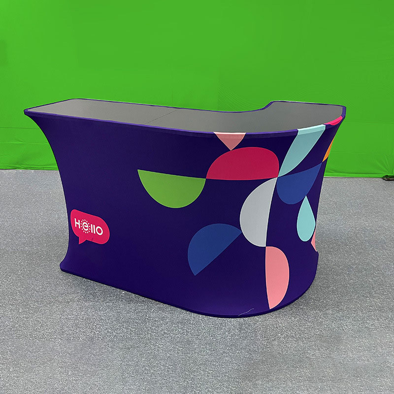 Trade Show Exhibition Counter-L Shape